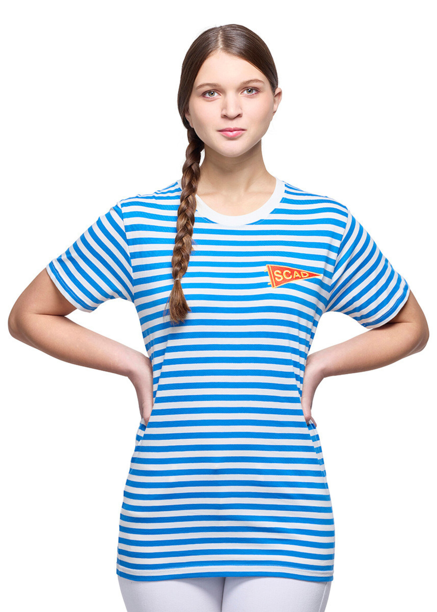 SCAD SCAD Striped Tshirt Pennant
