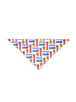 SCAD SCAD Paw Pattern Dog Bandana