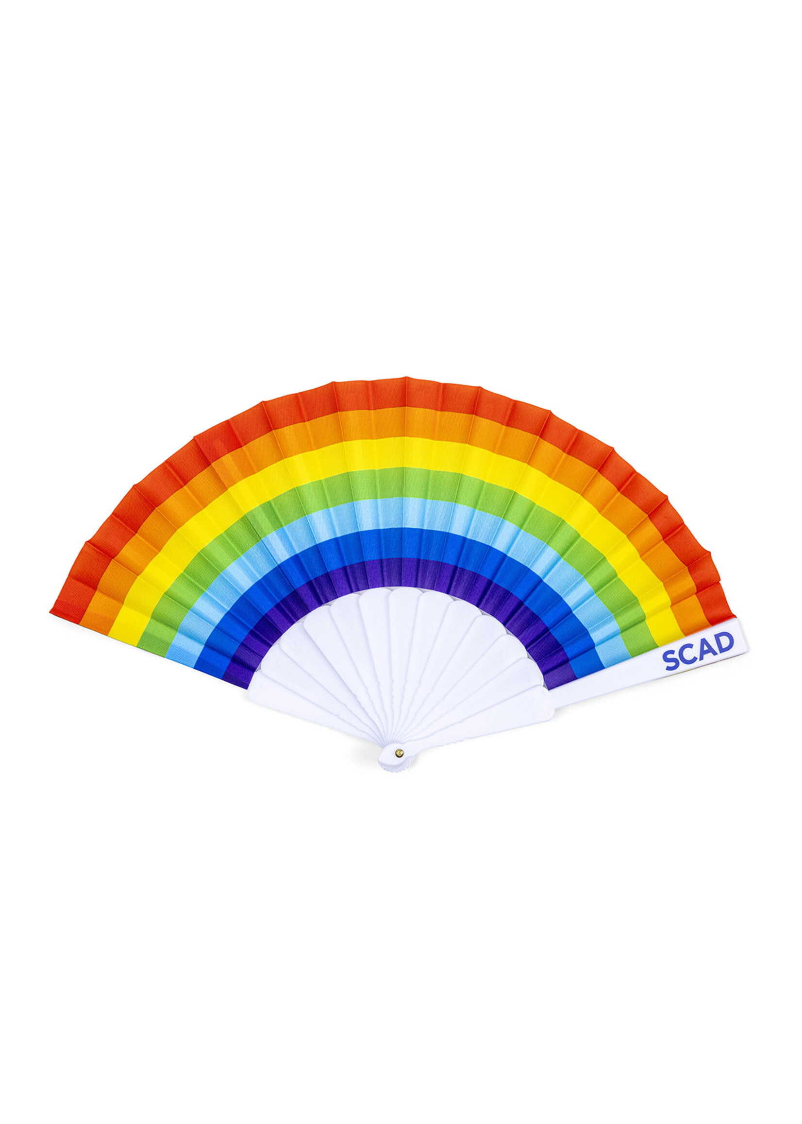 SCAD SCAD Fabric Fan - Rainbow