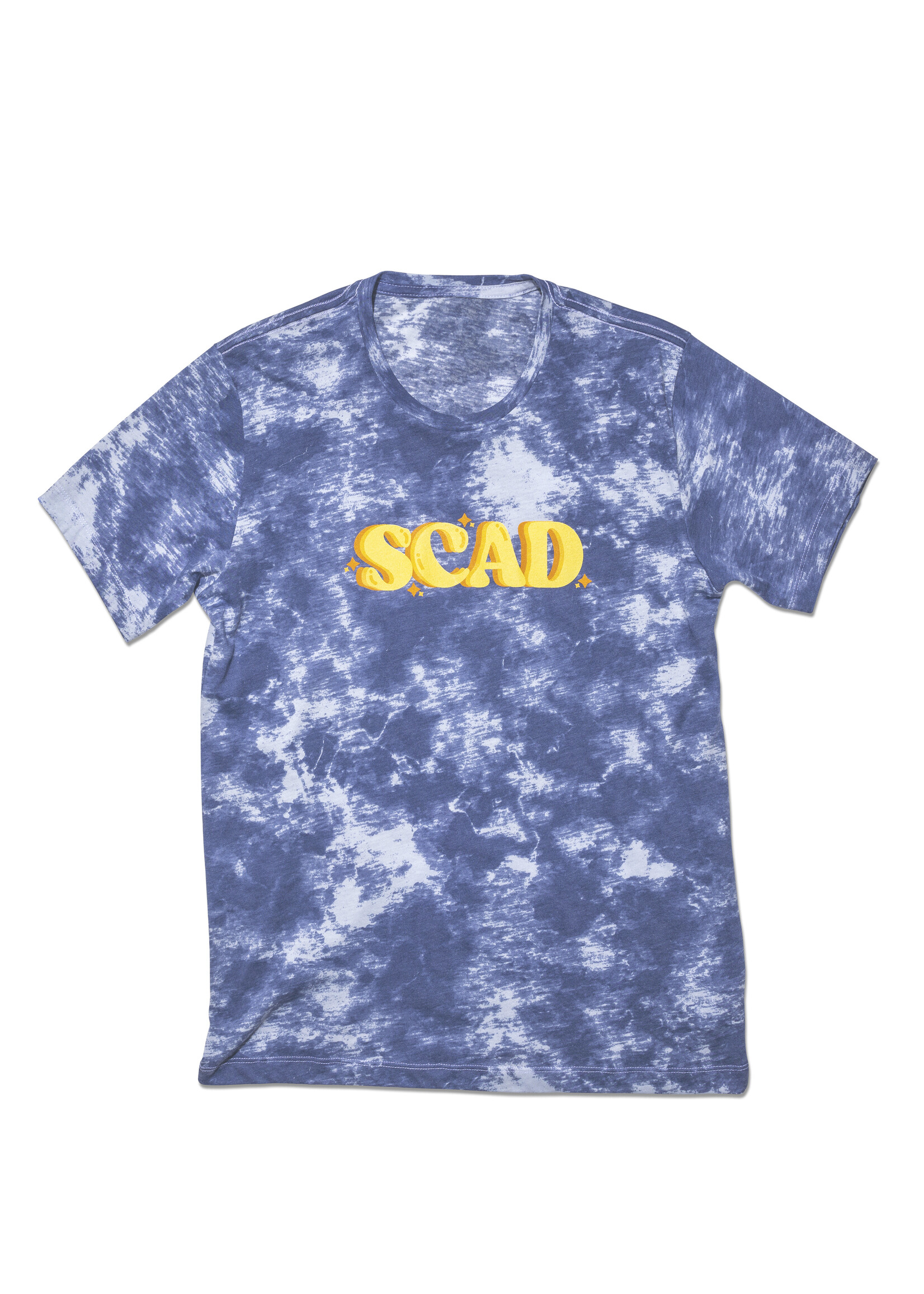 SCAD SCAD Blue Tie Dye T-Shirt