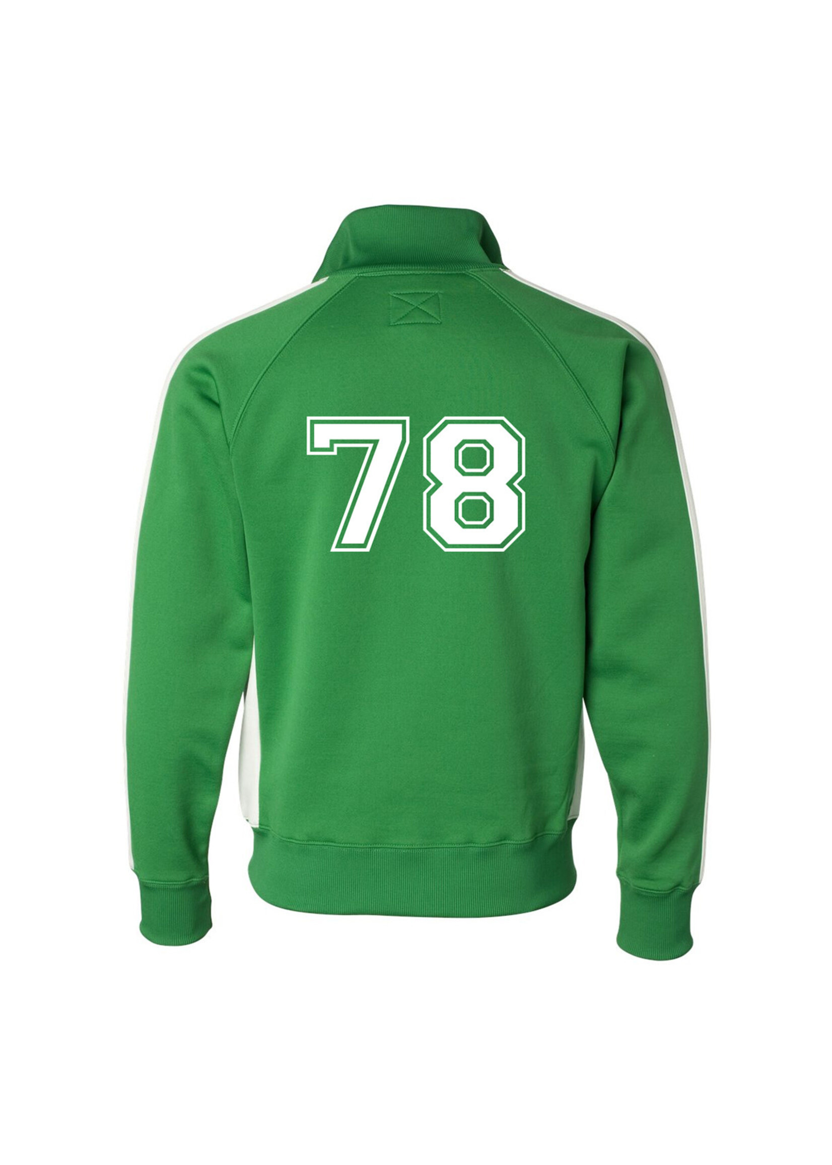 SCAD SCAD Crest Adult Track Jacket, Kelly Green