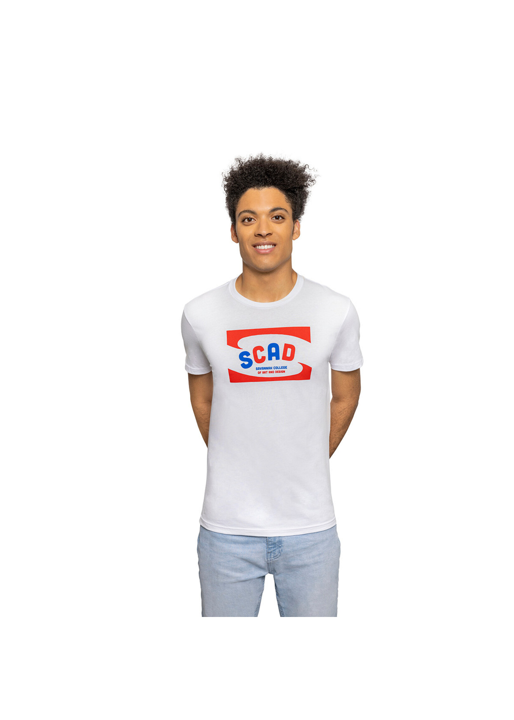 SCAD Brillo, T-Shirt, White