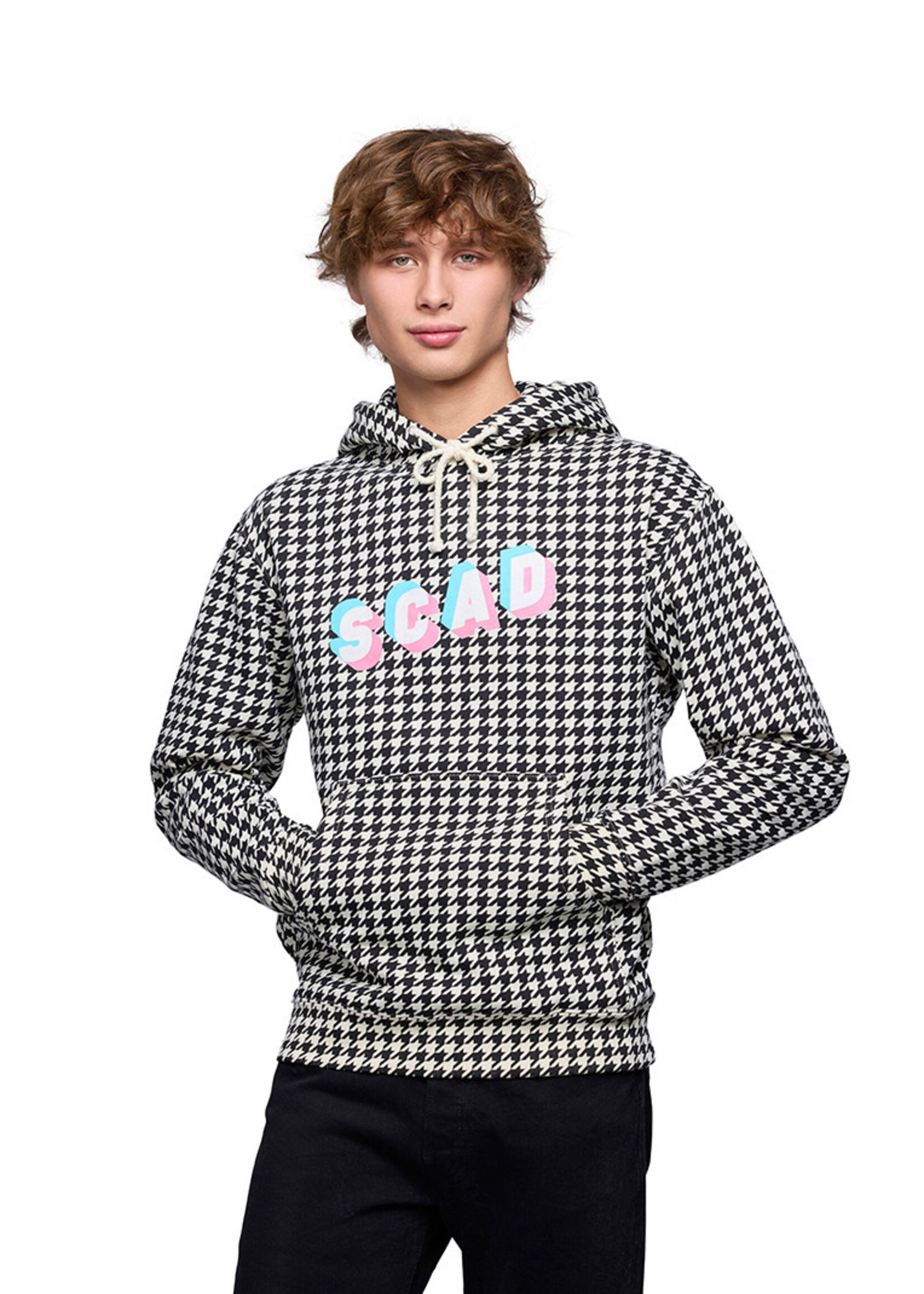 SCAD SCAD TkSQ Houndstooth Hoodie