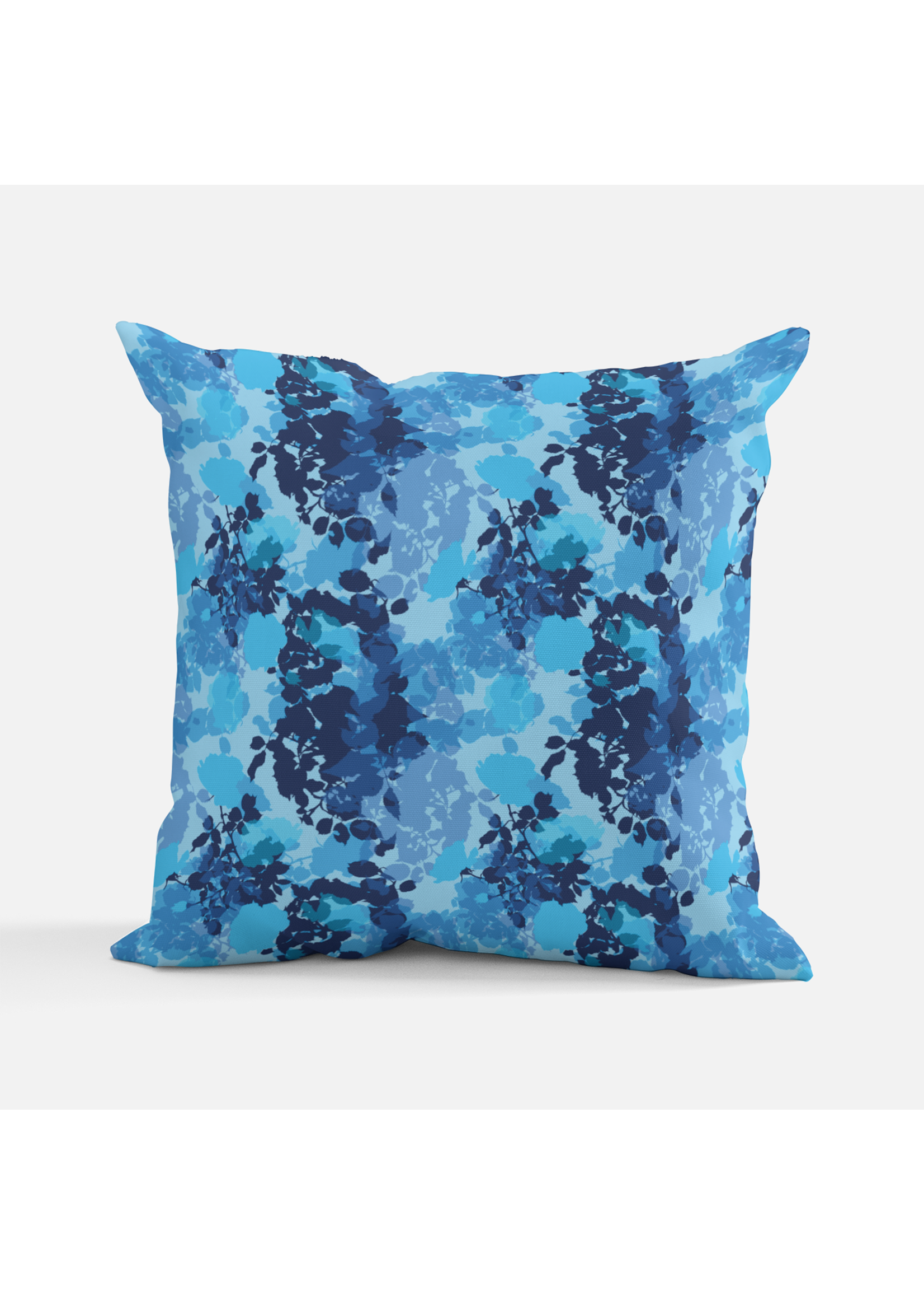 Joanna Silver Garden State Blue Pillow