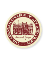 SCAD SCAD Poetter Hall Car Magnet