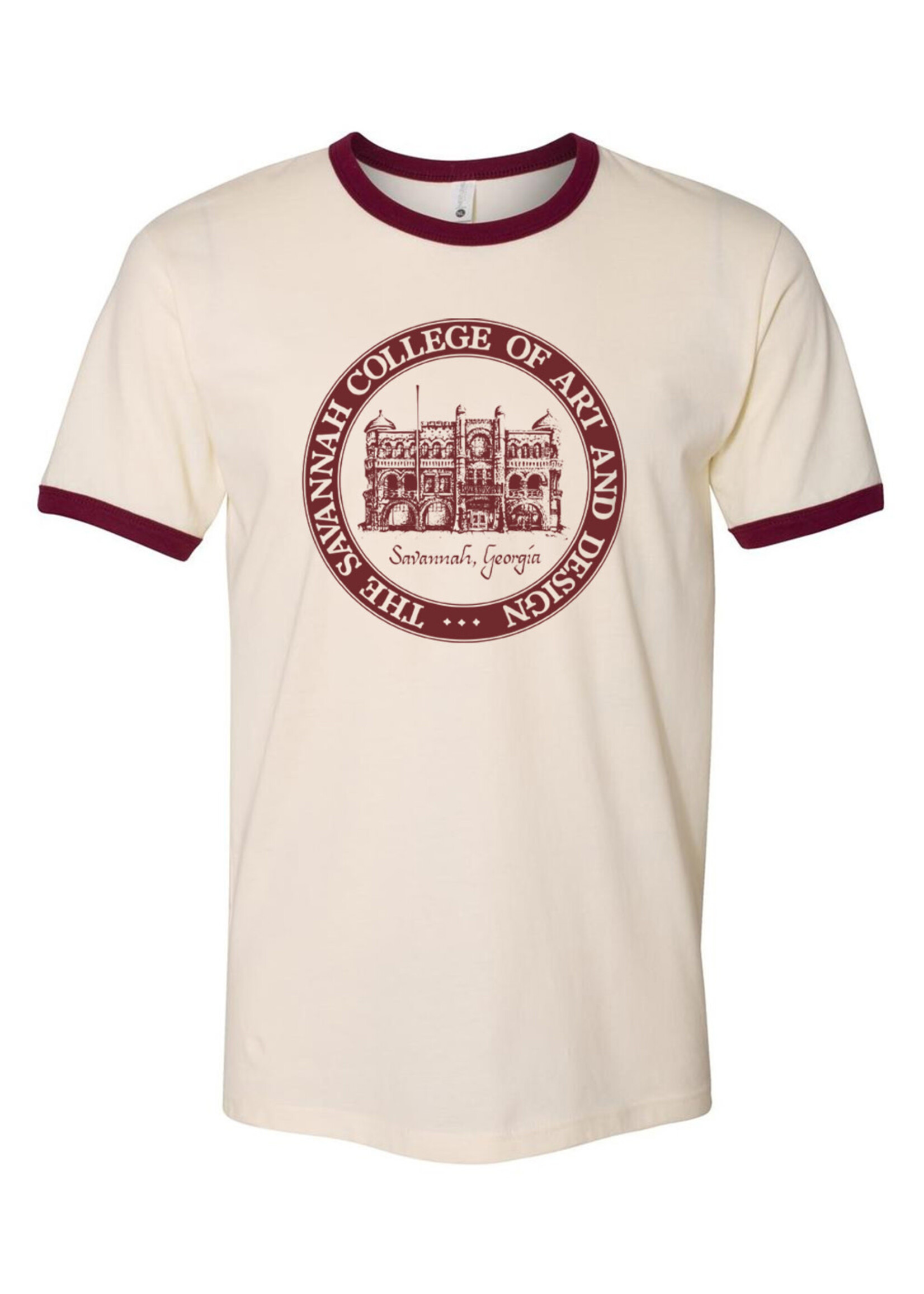SCAD SCAD Poetter Hall Ringer Tshirt