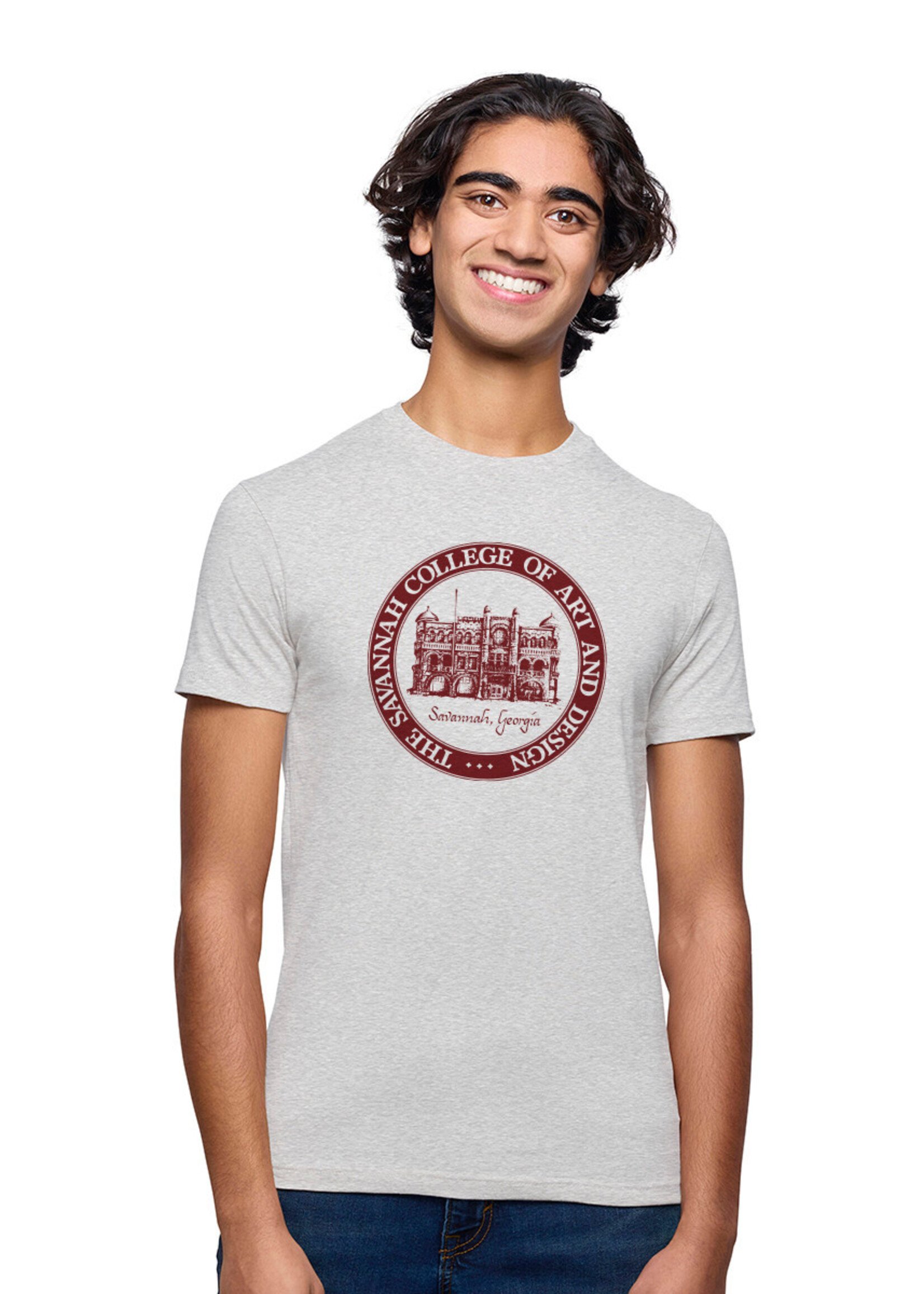 SCAD SCAD Poetter Hall Tshirt Ash