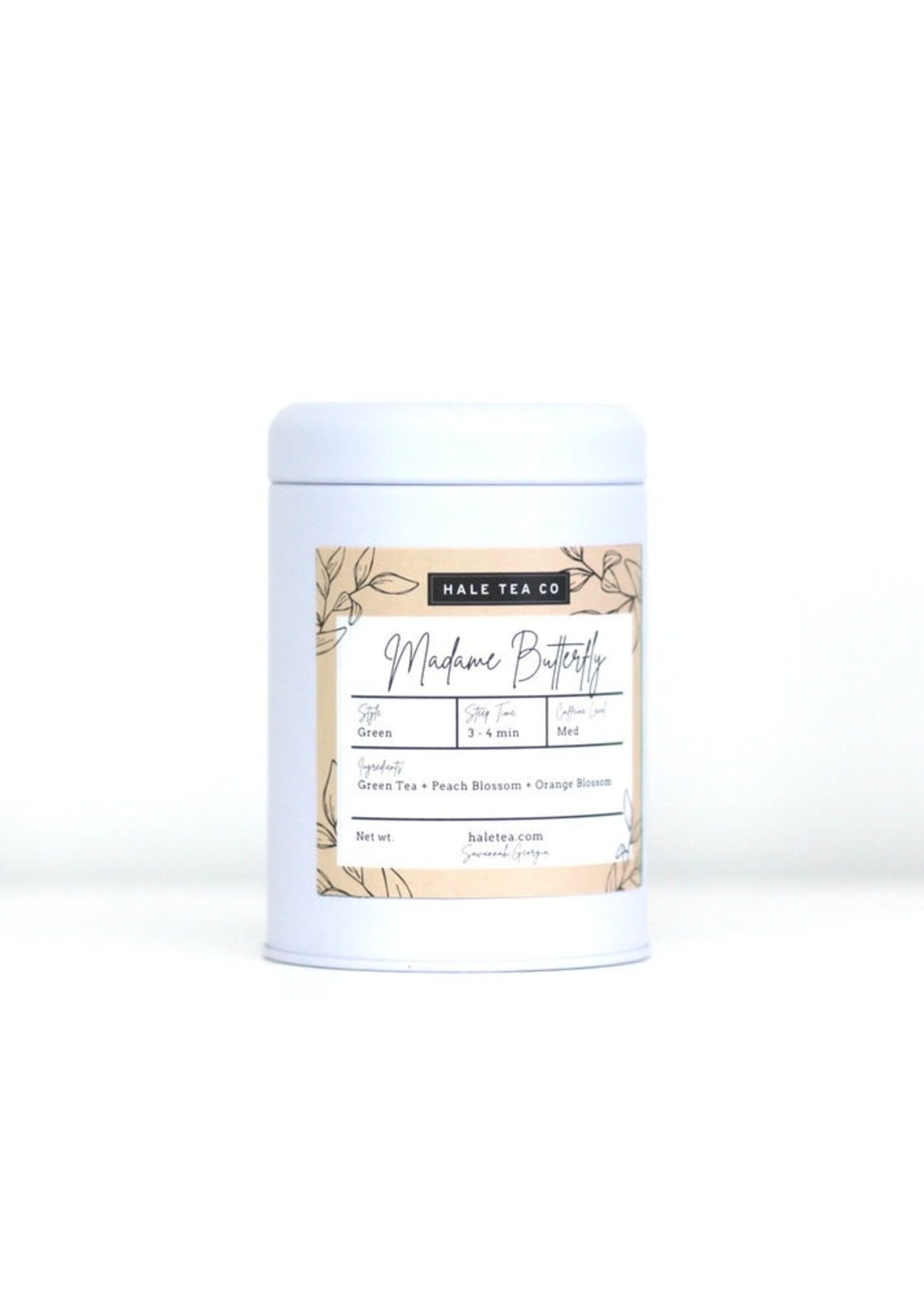 Megan Miller Hale Madame Butterfly Green Tea 4oz Tin