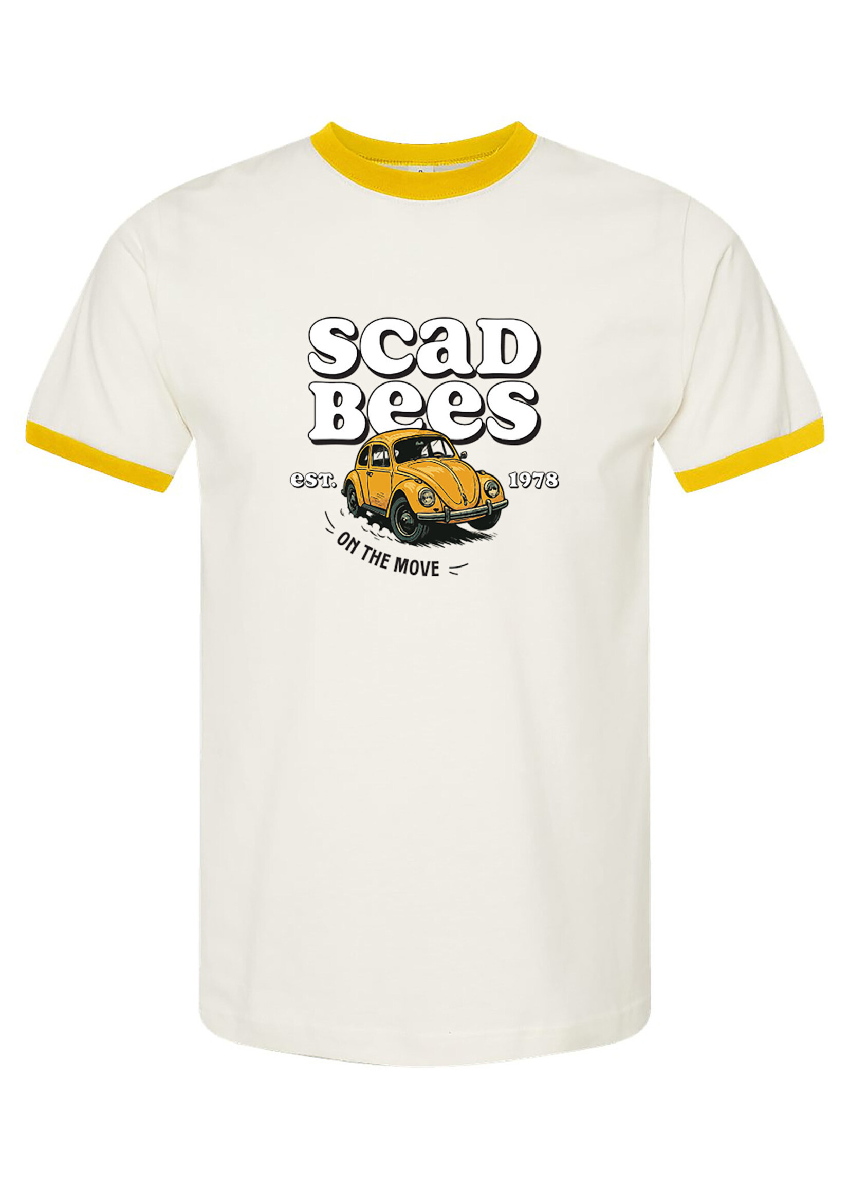 SCAD SCAD Punch Buggy Ringer Tshirt Natural/Yellow