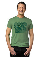 SCAD SCAD 70's Swirl Dad Adult Unisex T-shirt Leaf