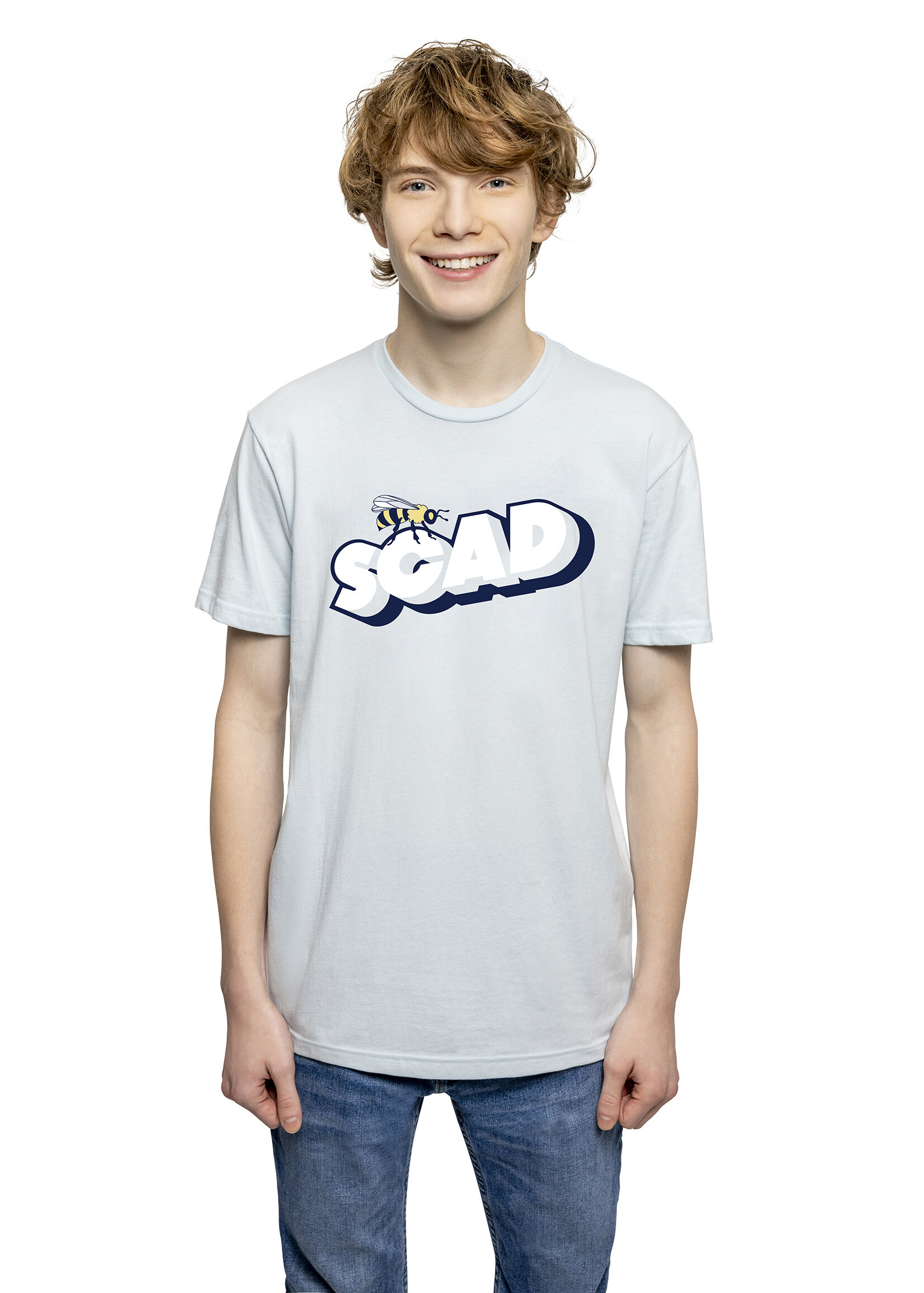 SCAD SCAD Buzz Adult Unisex T-Shirt Light Blue