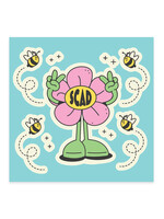 SCAD SCAD Flower Power Sticker Sheet