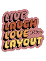 SCAD SCAD Layout Vinyl Bumper Sticker