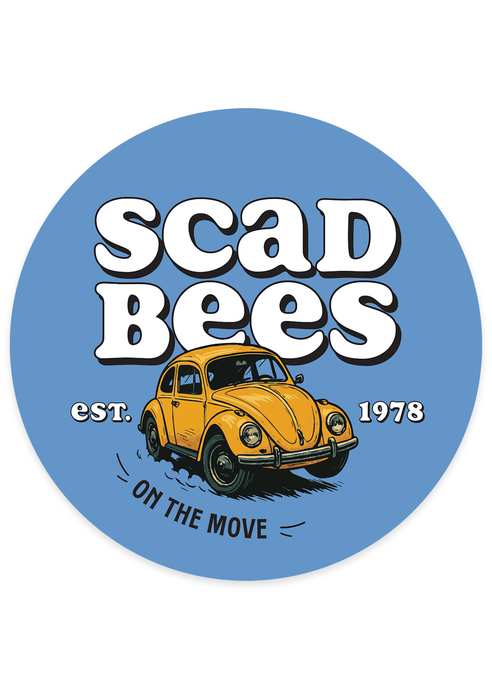 SCAD SCAD Punch Buggy Vinyl Bumper Sticker