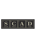 SCAD SCAD Scrabble Vinyl Bumper Sticker