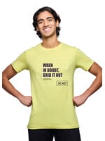 SCAD SCAD Grid Tshirt Citron