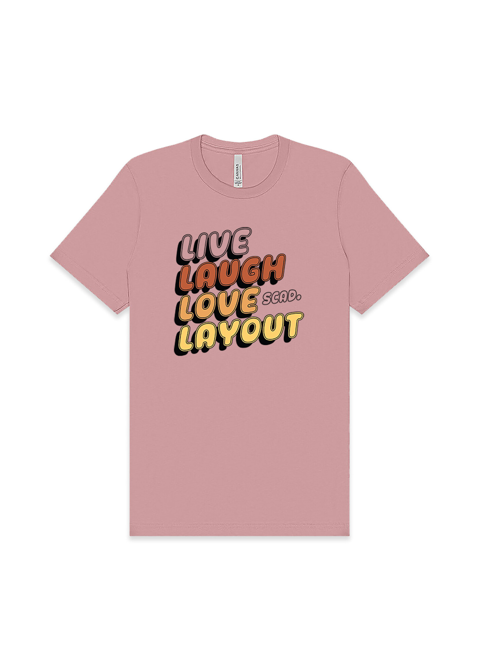 SCAD SCAD Layout Tshirt Orchid