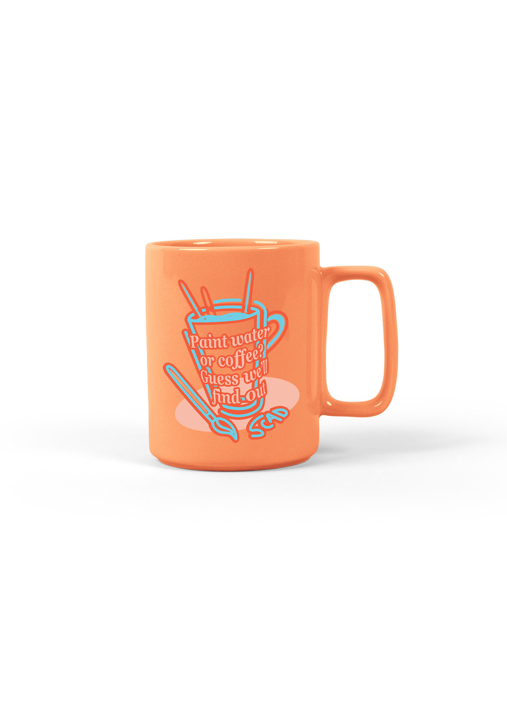 SCAD SCAD Paint Water Mug Coral