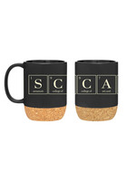 SCAD SCAD Scrabble Black Mug