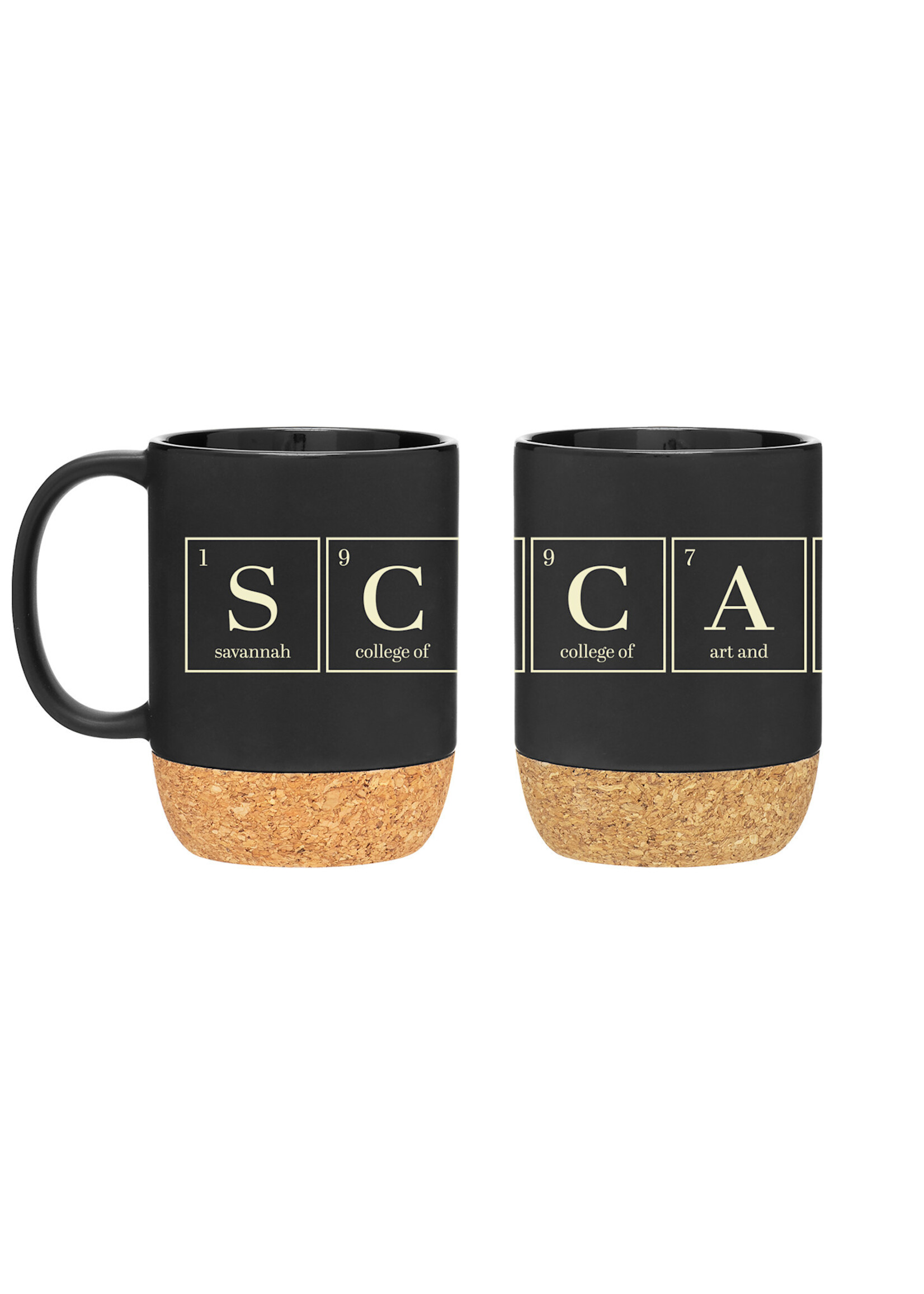 SCAD SCAD Scrabble Black Mug