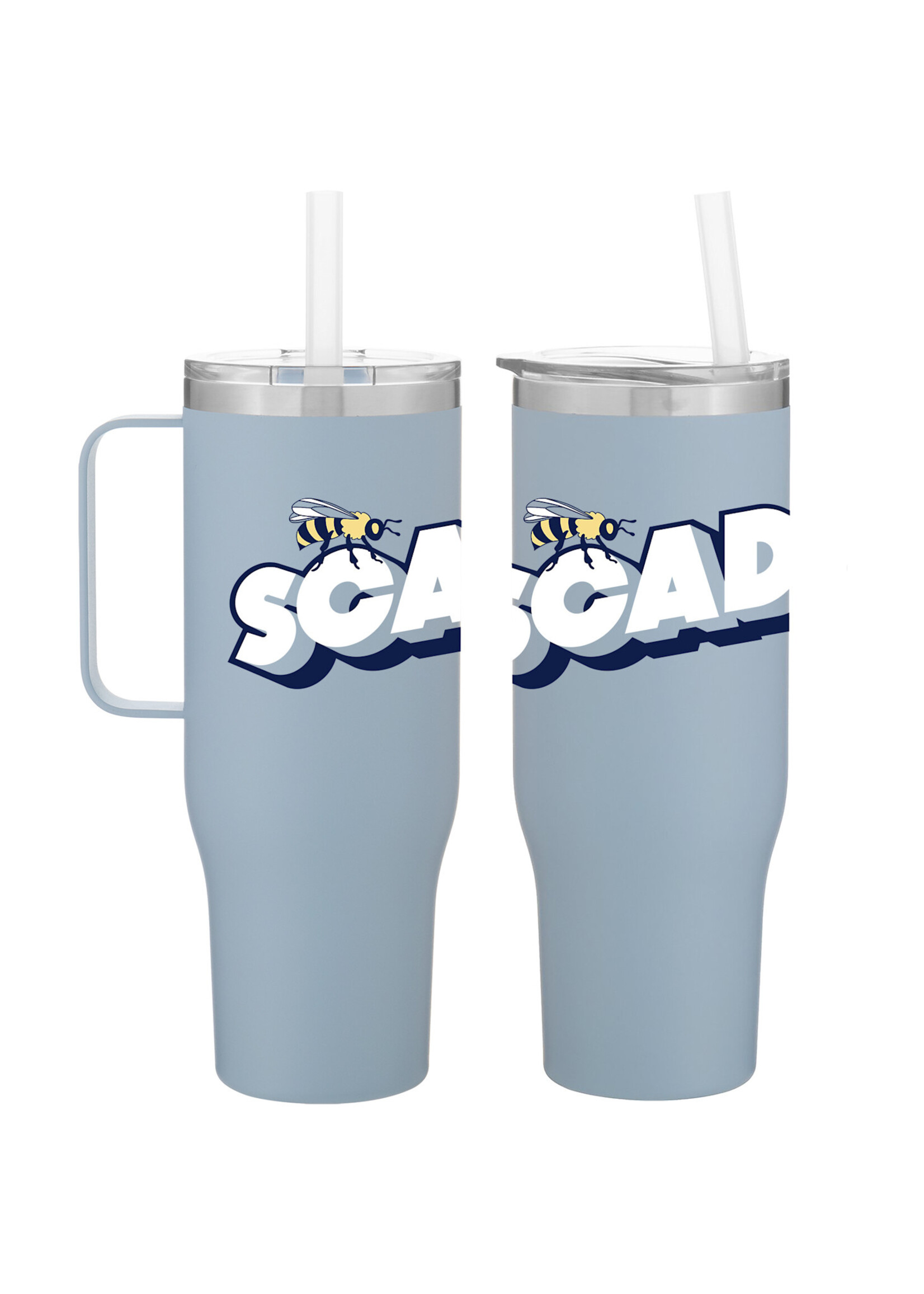 SCAD Light Blue Buzz Tumbler