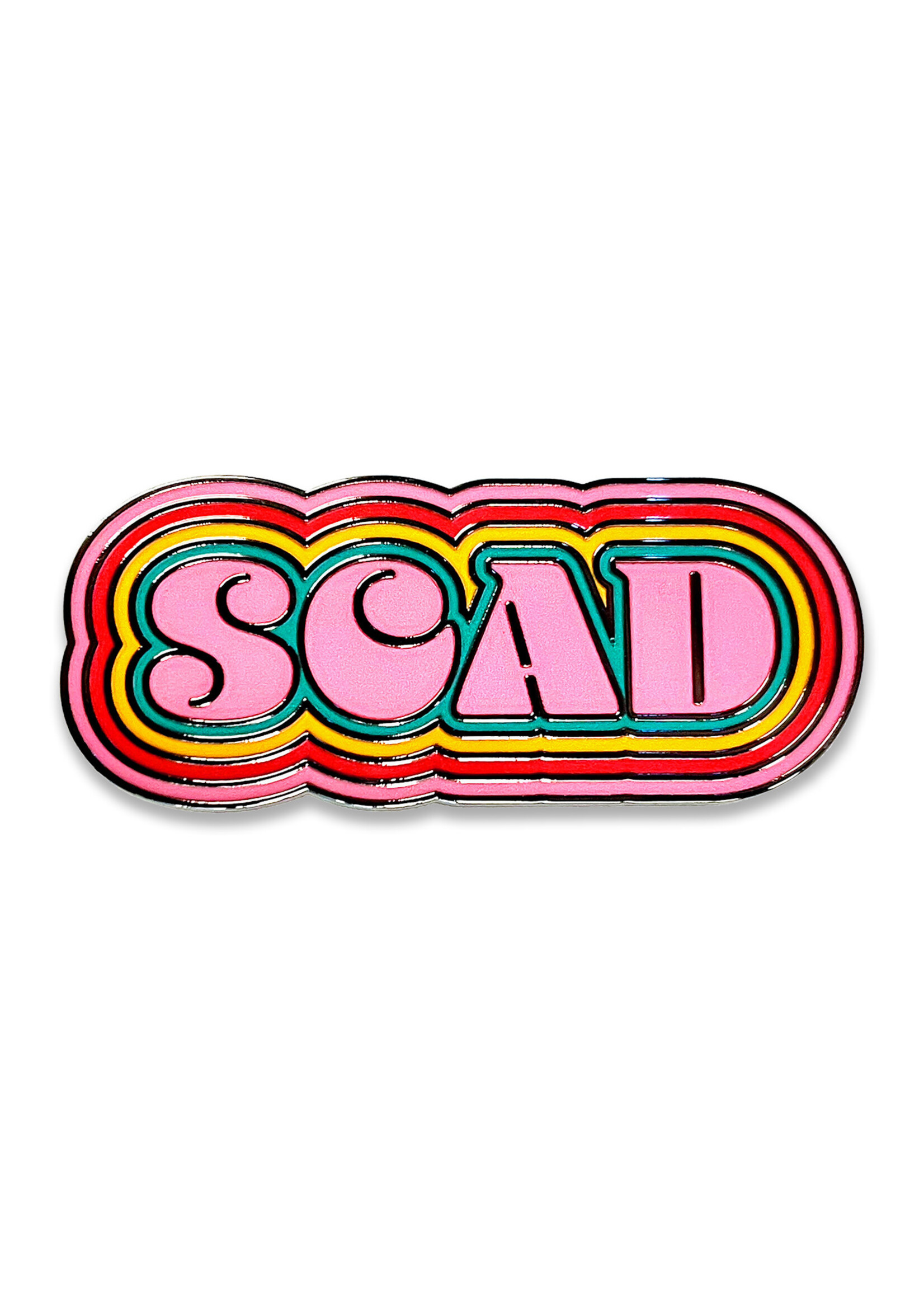 SCAD SCAD Colorwave Enamel Lapel Pin