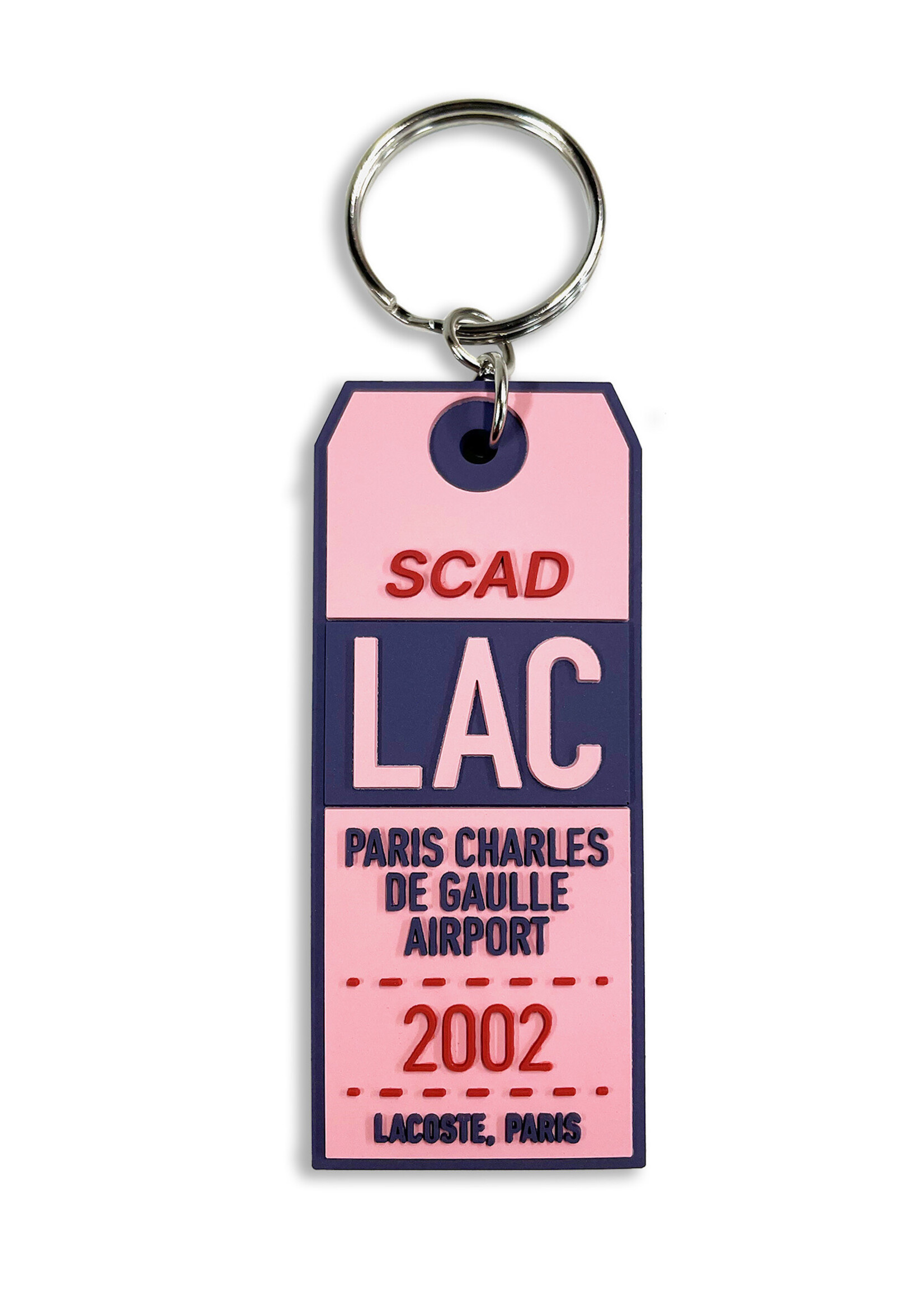 SCAD SCAD Destination LAC PVC Rubber Keychain