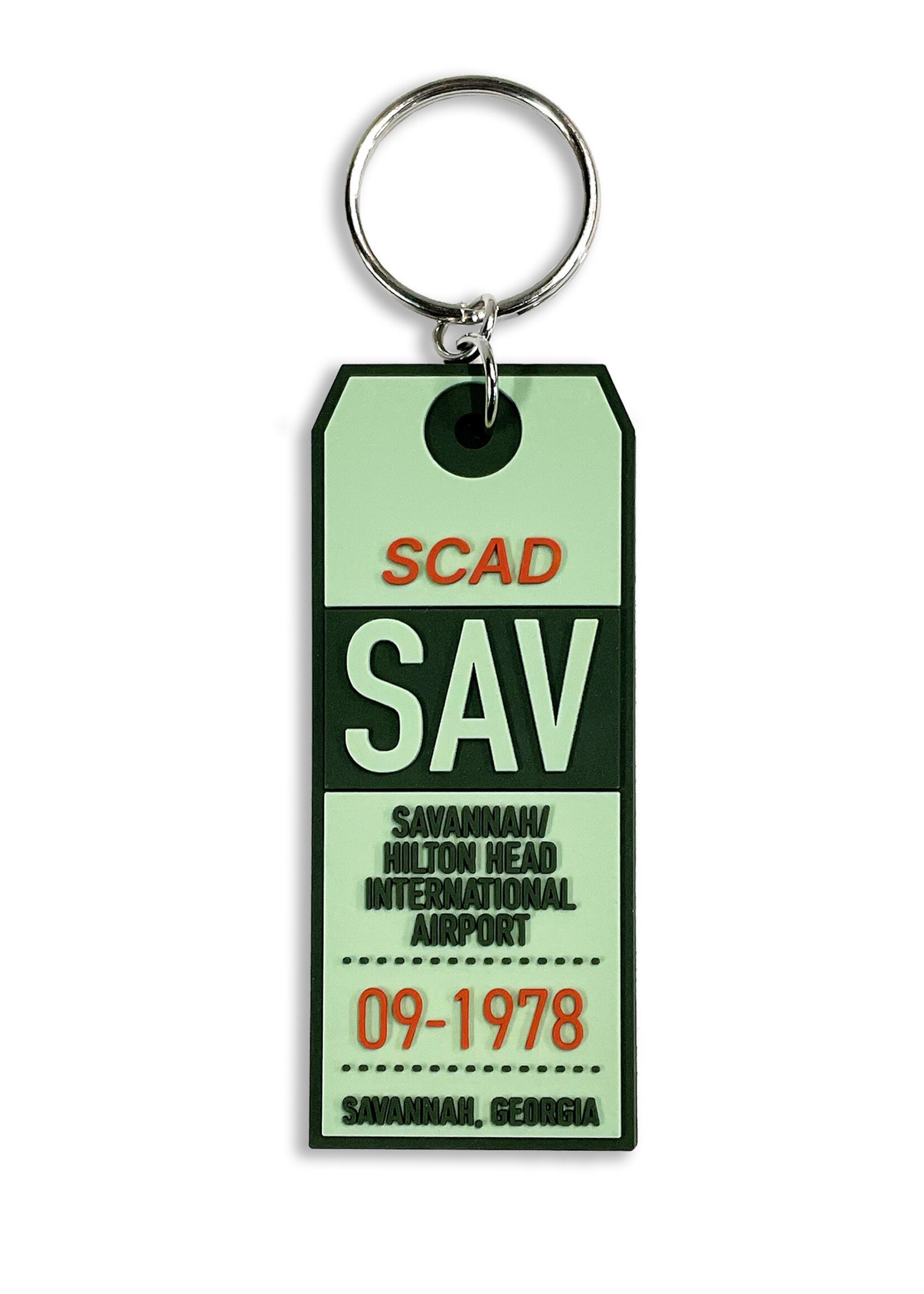 SCAD SCAD Destination SAV PVC Rubber Keychain