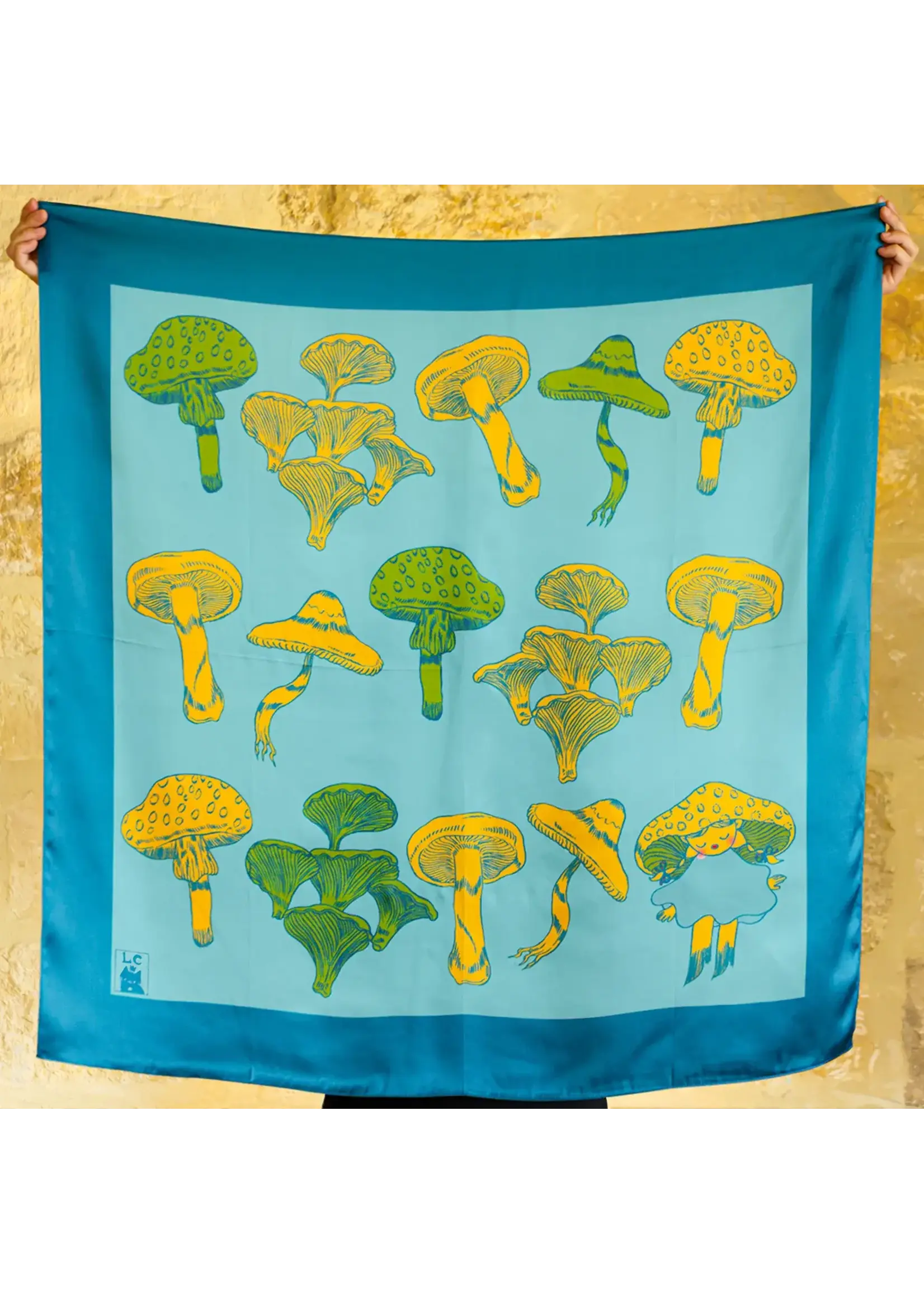 Luna Chendi Luna Chéndi Silk Charmeuse Scarf