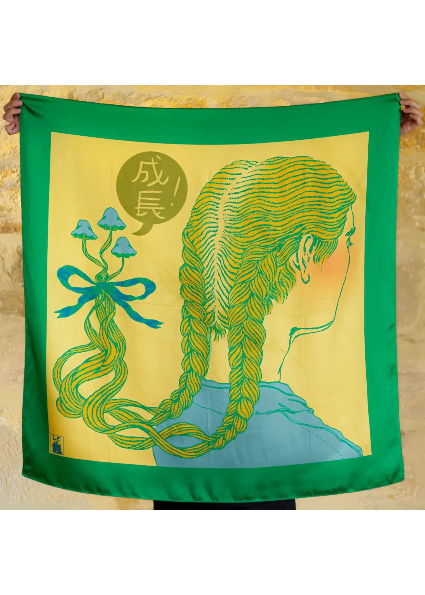 Luna Chendi Luna Chéndi Silk Charmeuse Scarf