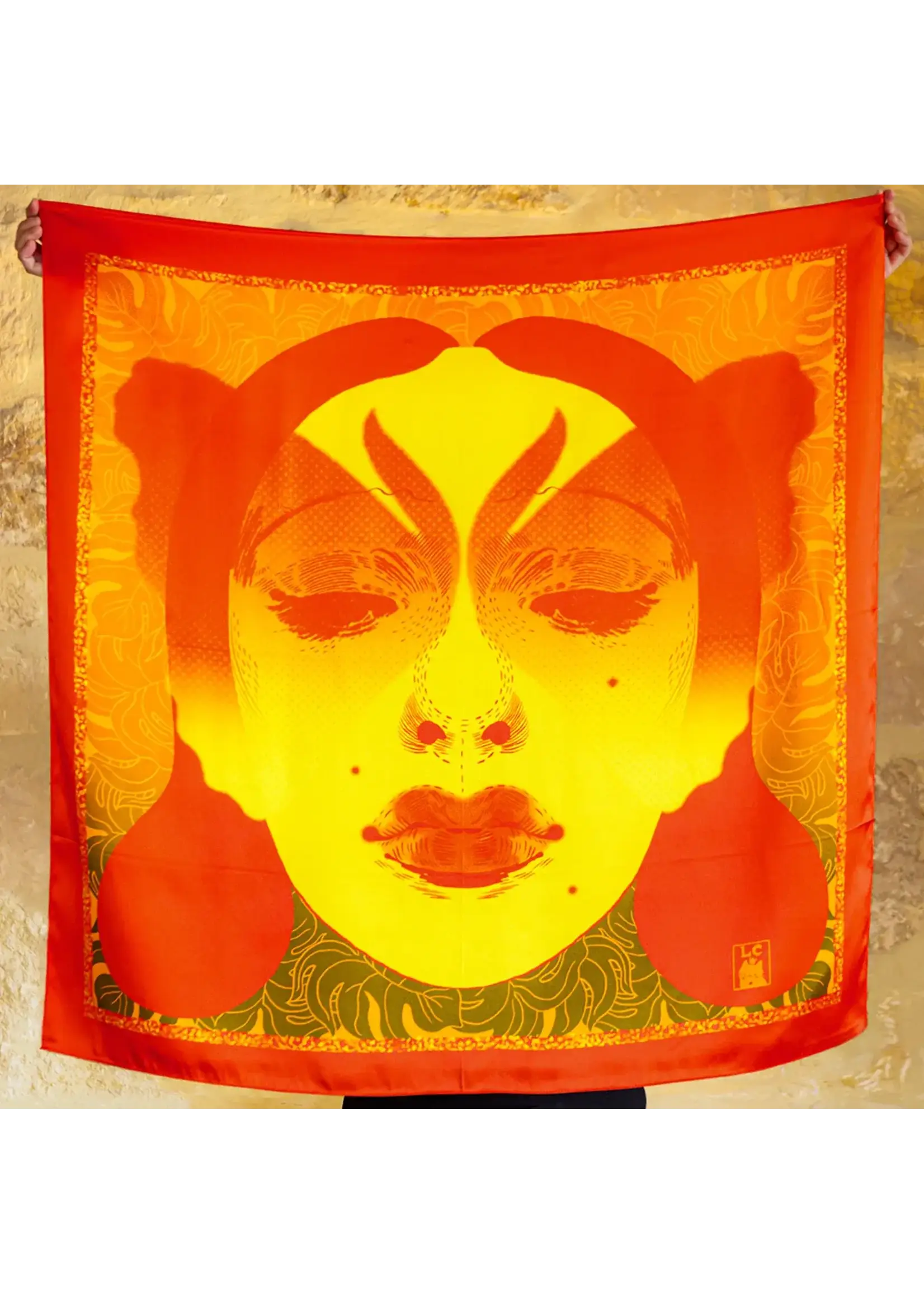 Luna Chendi Luna Chéndi Silk Charmeuse Scarf