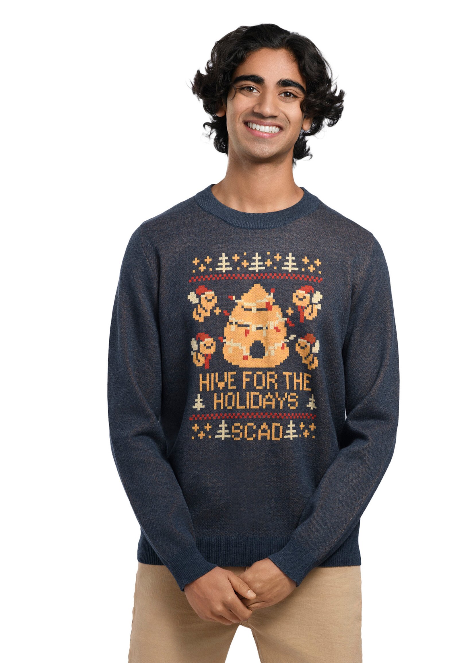 SCAD SCAD Hive Holidays Navy Sweater