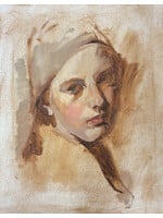 Mary Hartman "Gray Hat" Print