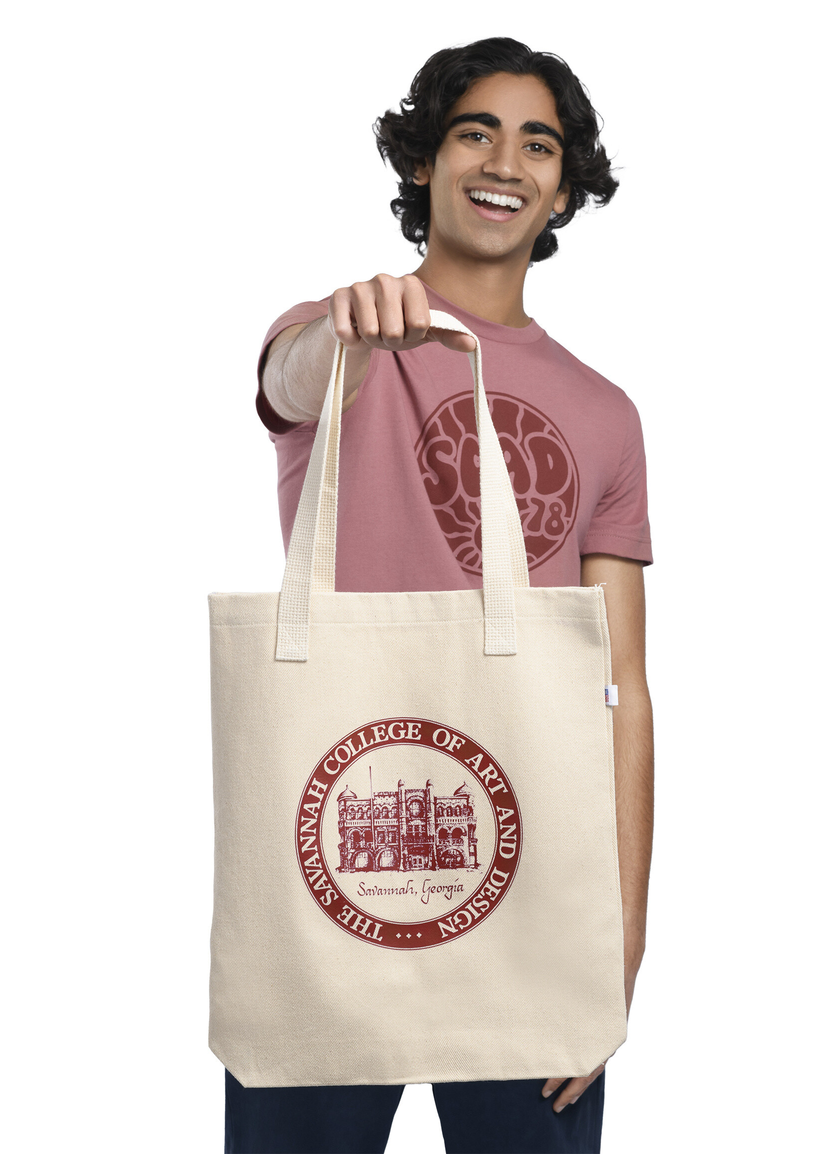 SCAD SCAD Poetter Hall Natural Canvas Tote
