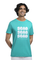 SCAD Triple SCAD Adult Unisex T-shirt Teal