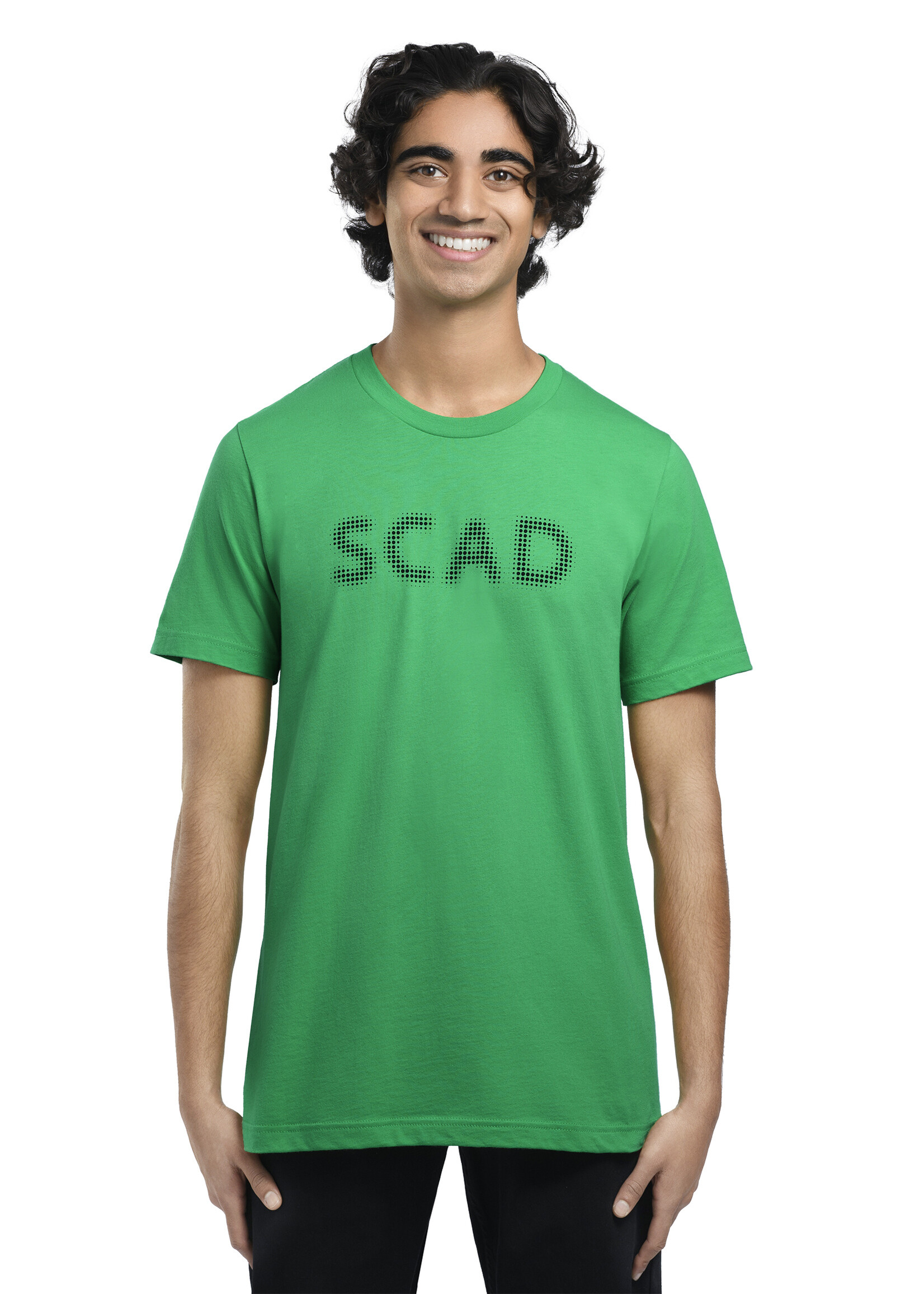 SCAD SCAD Hex Code #000000 Adult Unisex T-shirt Synthetic Green