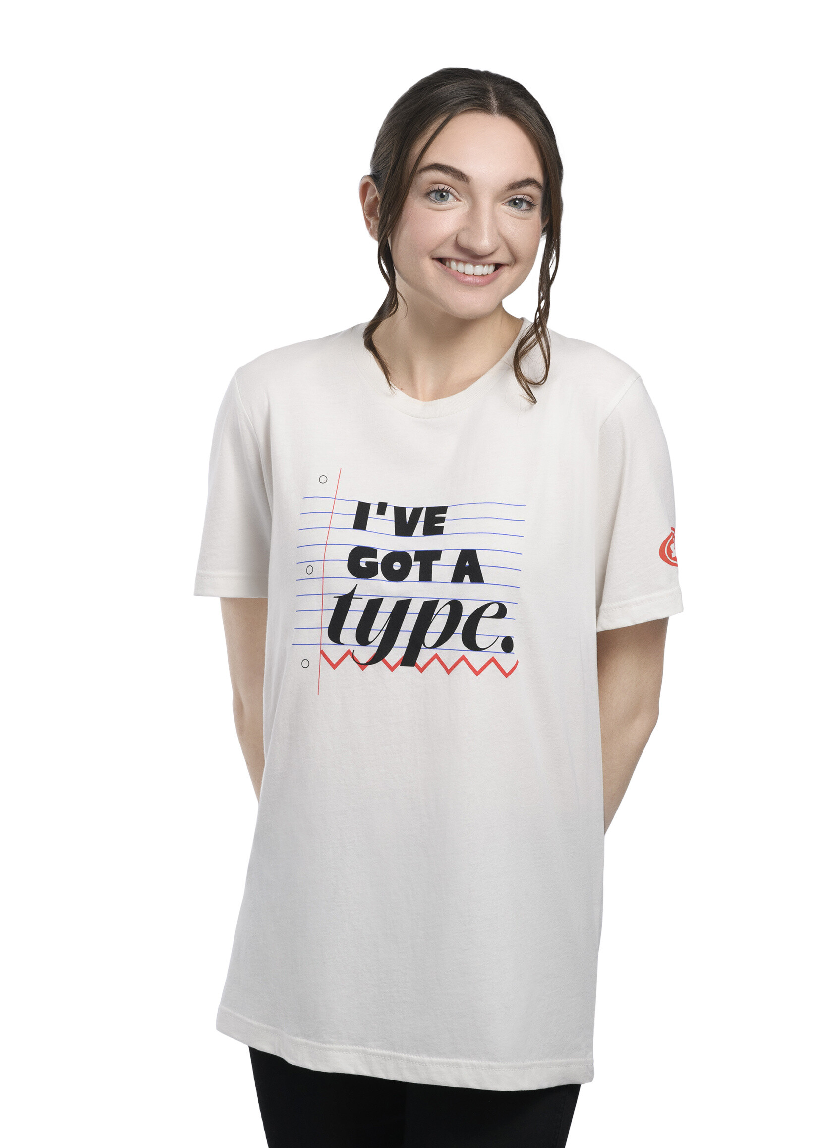 SCAD SCAD My Type Tshirt Vintage White