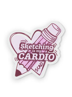 SCAD SCAD Cardio Vinyl Bumper Sticker