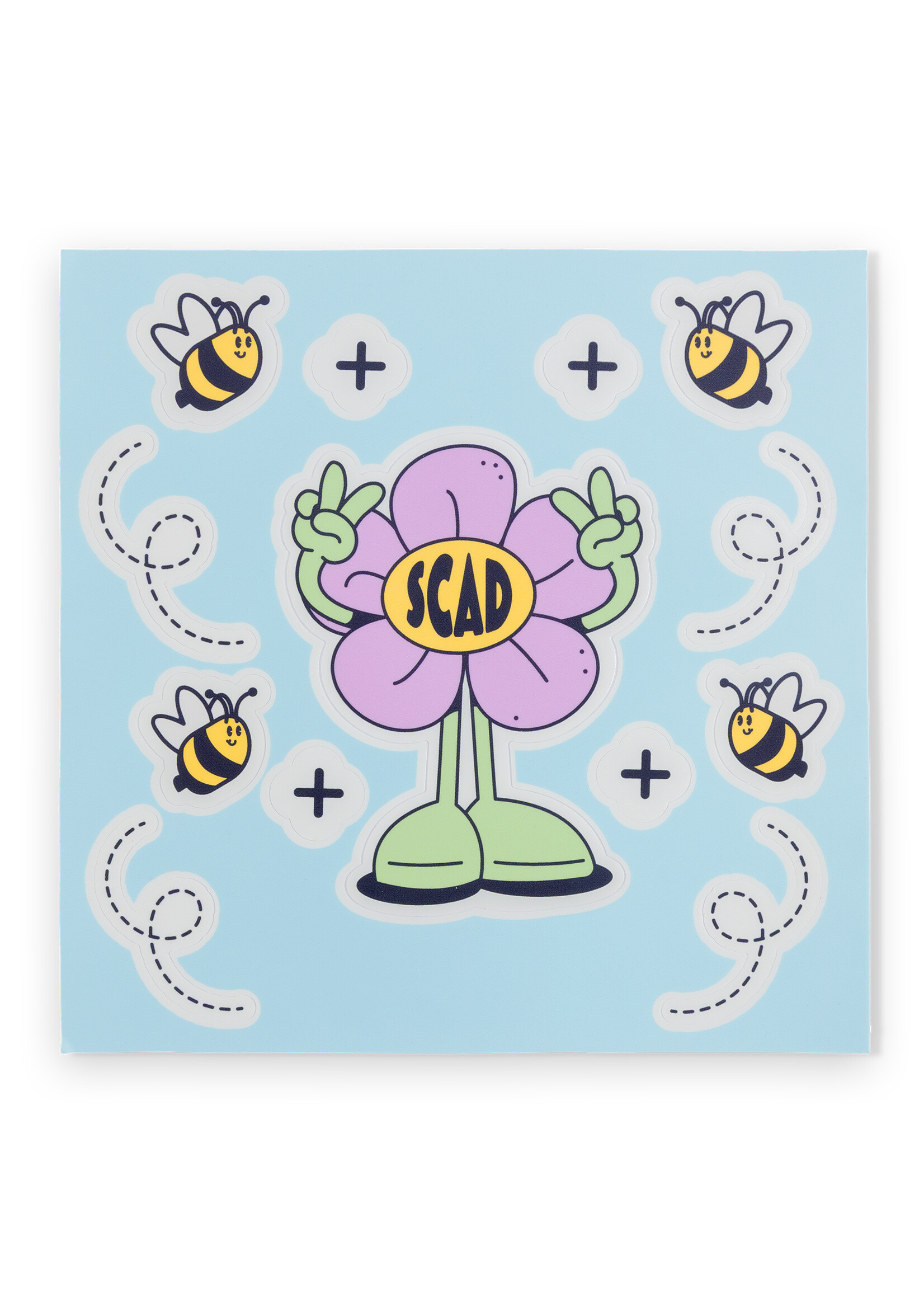 SCAD SCAD Flower Power Sticker Sheet