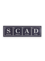SCAD SCAD Scrabble Vinyl Bumper Sticker