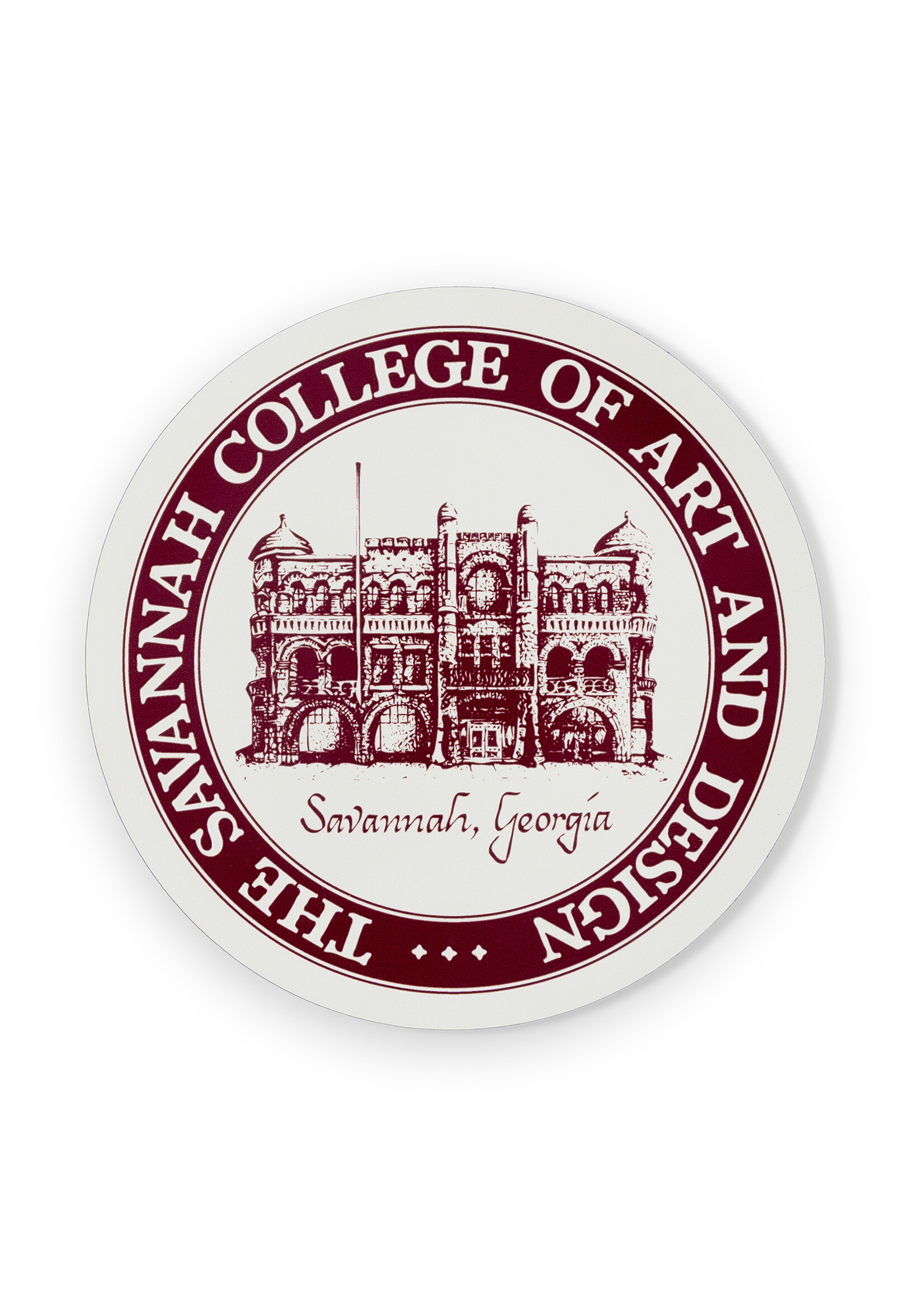 SCAD SCAD Poetter Hall Car Magnet