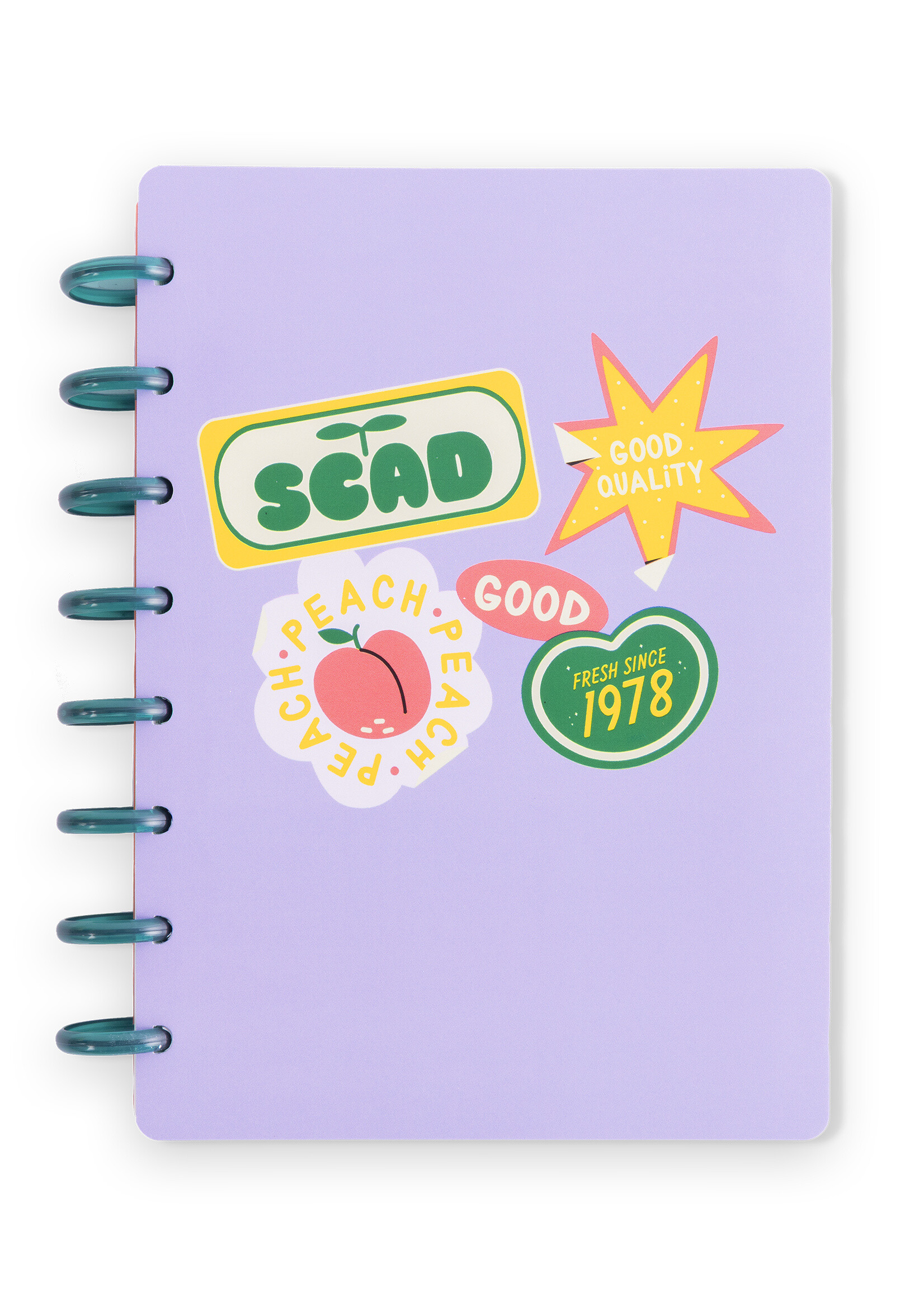 SCAD SCAD Farmer's Market Lavender Disc Bound Journal