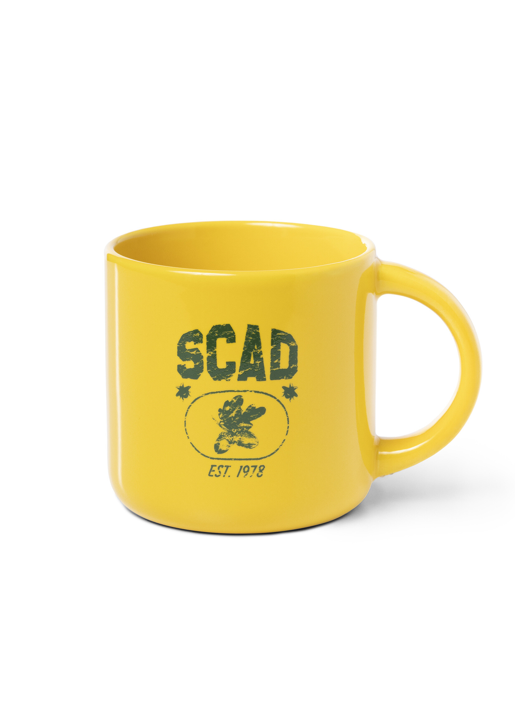 SCAD SCAD Acorns Ceramic Yellow Mug
