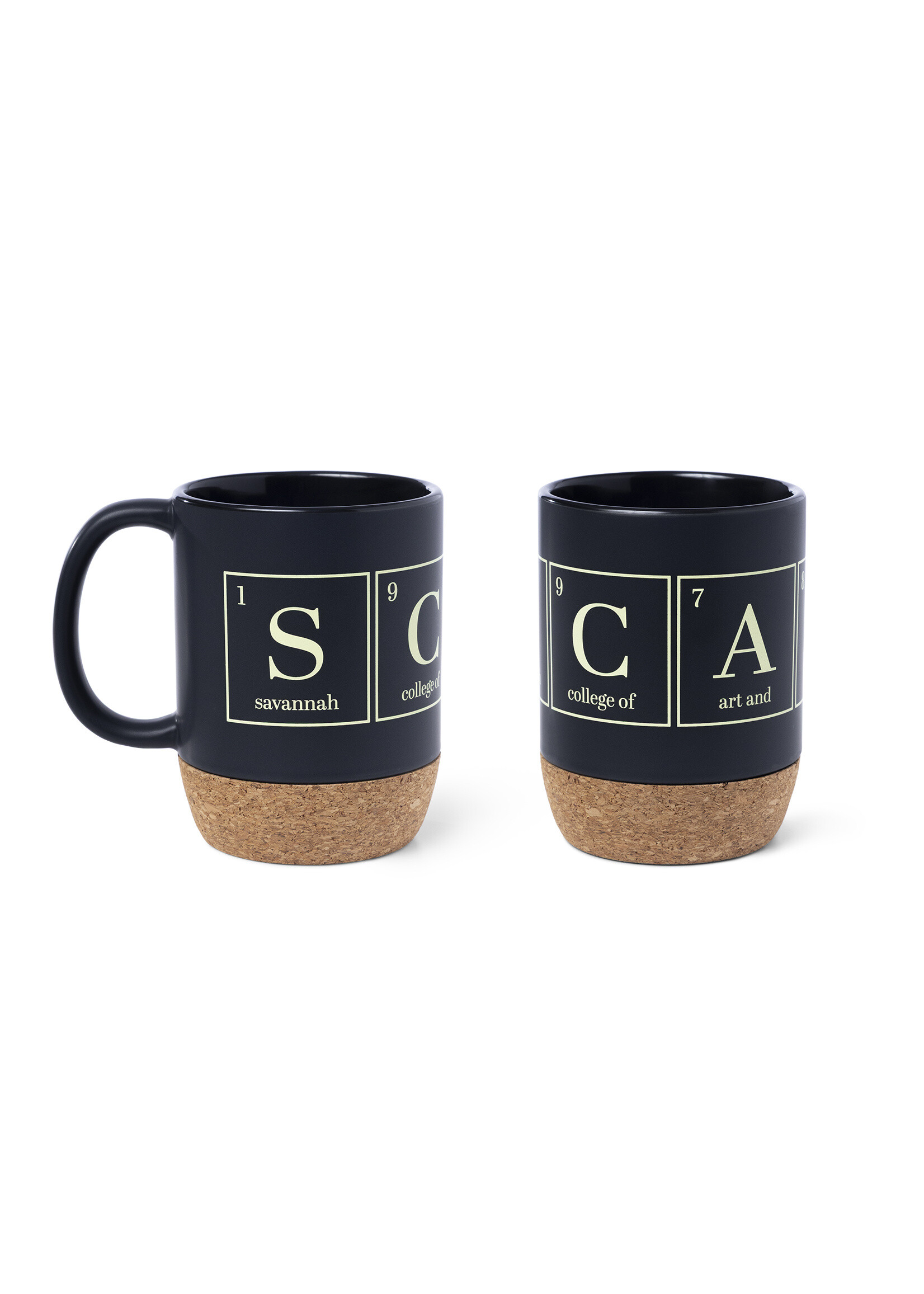 SCAD SCAD Scrabble Black Mug