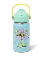 SCAD SCAD Flower Power Teal Kids Water Bottle