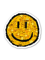 Billy Zurcher Smiley Opaque Sticker 2 in.