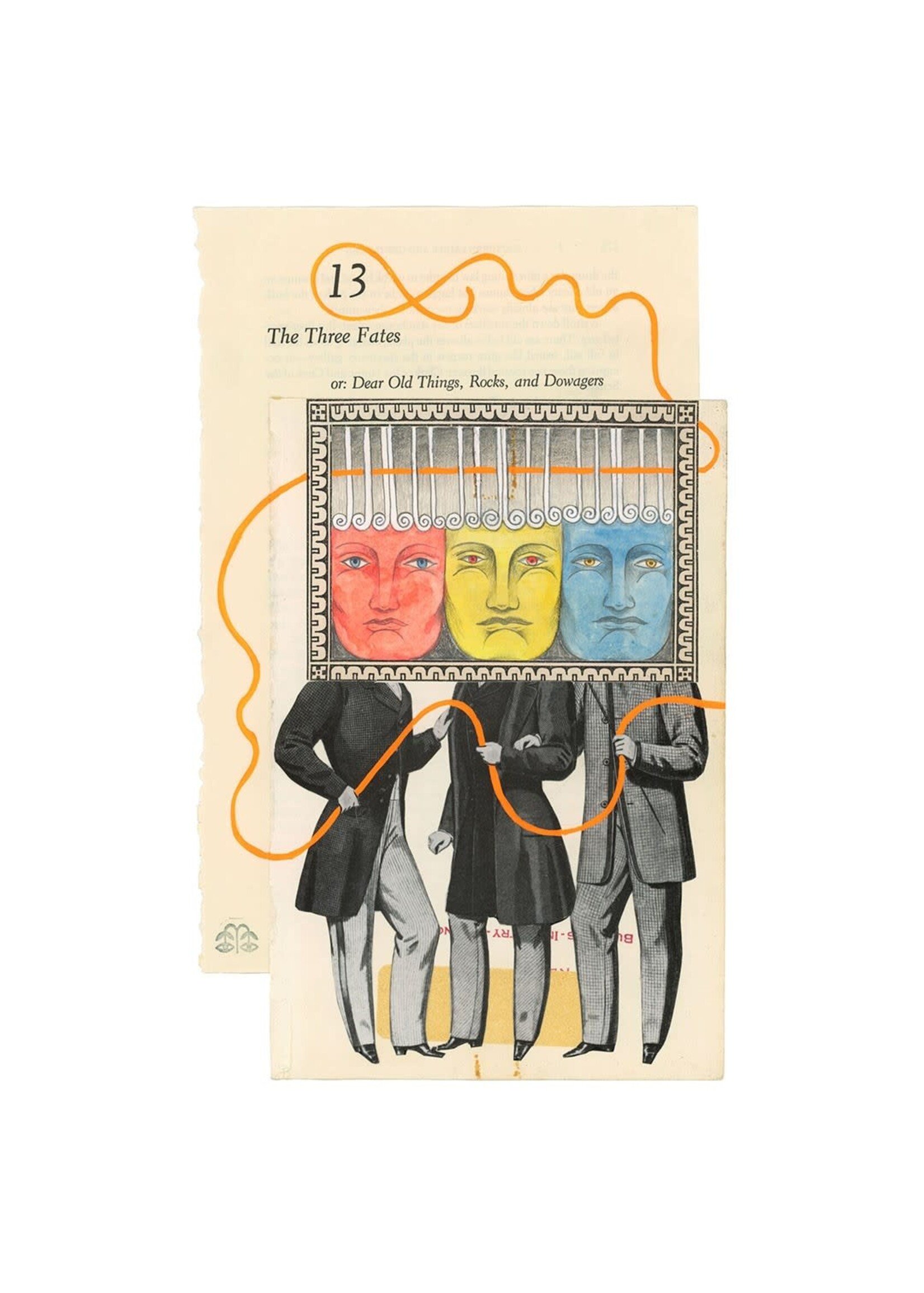 Michael Ezzell Illustrated Book Page- Matted