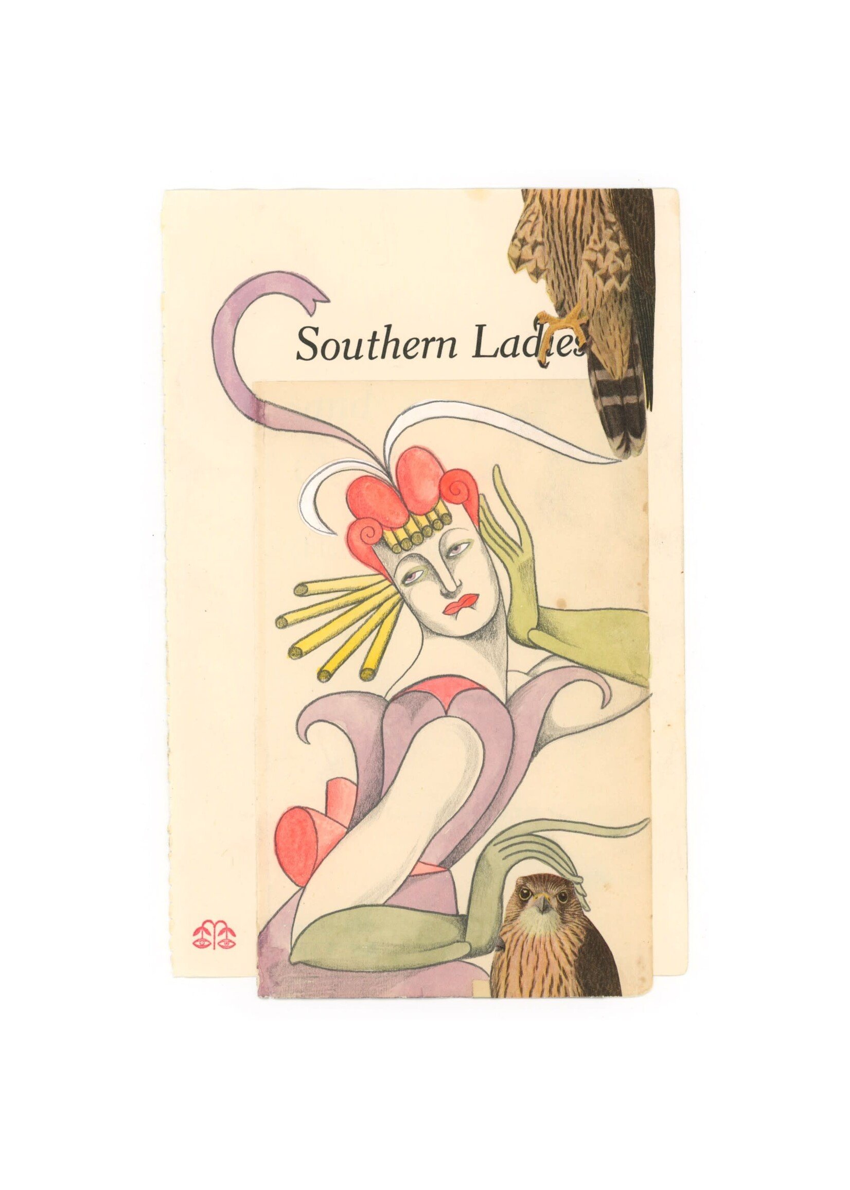 Michael Ezzell Illustrated Book Page- Matted