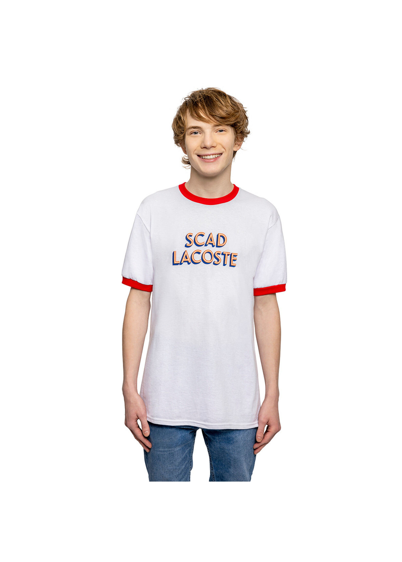 SCAD SCAD Lacoste Outline Ringer T-Shirt