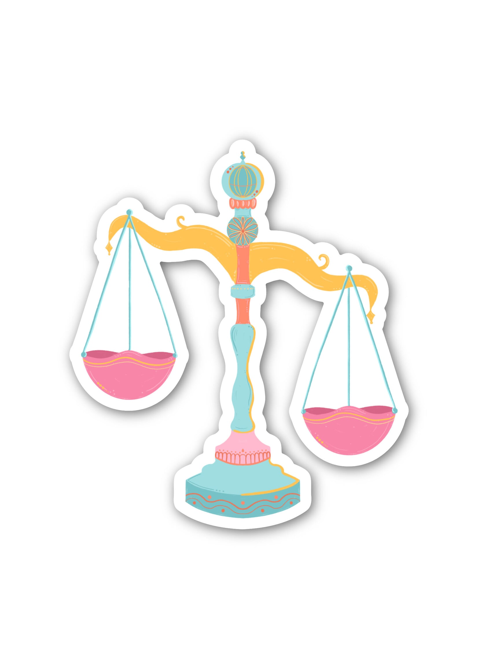Sofia Munoz Zodiac Sign Sticker